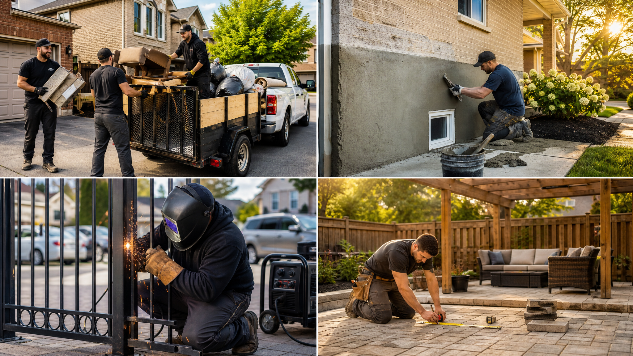 Paver and pergola restoration photo
